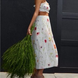 H&M Wildflower Skirt